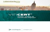 VinCert 2.1 de VÍNTEGRISvincert.vintegris.com/download/doc/7/29/866820306/2994200/cms/sic...Base de datos Oracle. Envi-sion-RSA, Bitácora. Nueve redes locales, Ether-net 10/100/1000/10000