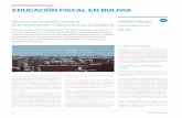 EXpEriEncia DESTacaDa eduCACión fisCAl en boliViA · jo en institutos de formación técnica superior y univer- ... creación de los Núcleos de Apoyo Contable y Fiscal en Bolivia,
