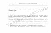 Directrices para el manejo y aplicación de plaguicidas de ...chilealimentos.com/medios/Servicios/NormasNacionales/INN/Consulta... · 1 Versión Comité - Enero 2012 (Borrador 4)