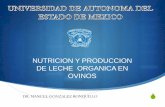 NUTRICION Y PRODUCCION DE LECHE ORGANICA EN …spo.uno.org.mx/wp-content/uploads/2013/05/curso_leche_de_oveja_no… · ANTIBIOTICOS AGROQUIMICOS HORMONAS ... los problemas de la producción