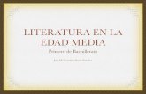 Literatura en la edad media (pdf) - auladeletras.netauladeletras.net/material_nuevo/Literatura_medieval_web.pdf · y una tarde de abril la intentaron trasladar al manicomio ... Copla