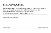 Guía de instalación - publications.lexmark.compublications.lexmark.com/publications/lexmark_solutions/Solutions... · • Windows Server 2008 R2 Standard y ... las funciones del