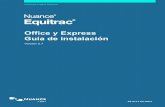 Office y Express Guía de instalación - download.equitrac.com · Instalación en servidor ... impresión basada en servidor que miden, supervisan y ... se distribuyen en un entorno