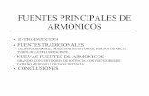 FUENTES PRINCIPALES DE ARMONICOS - … Internet/Articulos... · Otra fuente principal de ... Sin embargo, durante disturbios ... Fig 3.1 Formas de onda de magnetización, flujo y