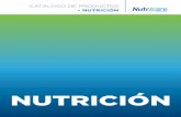 NUTRICIÓNntc.nutricare.co.cr/inicio/wp-content/uploads/2018/02/Catalogo... · Nutrición completa y elemental con nutrientes ... insuficiencia renal o hepatopatías y pacientes con