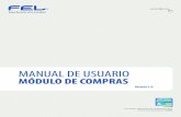 MANUAL DE COMPRAS ERP FEL - facturarenlinea.com.mx · El objetivo de este manual es proporcionar al usuario una explicación detallada de las fun-cionalidades del Módulo de compras.