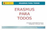 ERASMUS PARA TODOS - sepie.es · 20014 -2020: Erasmuspara Todos. 3 3 ... – Los objetivos de la Estrategia Europa 2020 ... Aprendizaje para individuos, tanto dentro