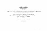 Programa universal OACI de auditoría de la vigilancia de ... · de la seguridad operacional ENFOQUE SISTÉMICO GLOBAL Cuestionario de actividades aeronáuticas del Estado — 2005