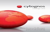 Reactivos y Software para Citometría - cytognos.com · APC Aloficocianina Láser rojo / 595, 633, 635, 640, 647 nm 650 660 660/20 APC-Cy7 Tándem Aloficocianina -Cianina 7 Láser