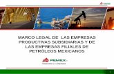 Presentación de PowerPoint - Objetivoeventos.inai.org.mx/pemexycfe/images/doc/02_Marco_legal_EPS_y... · relativo a la creación de sus empresas productivas subsidiarias. El 28 de