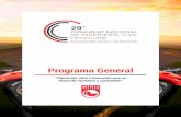 Programa General - congresonacionaldeingenieriacivil.mxcongresonacionaldeingenieriacivil.mx/Programa General 29CNIC-Vf.pdf · 4 5 En su 29° edición, el objetivo del congreso es