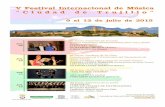 Dossier Festival 2015 - turismoextremadura.com · Música española e iberoamericana para voz y piano (Lírica ... -El árbol del olvido ... ..V.Carbajo .F.Obradors ..A.Ginastera