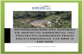 ACTUALIZACIÓN DEL ESTUDIO DE IMPACTO … EIA... · 2003 44 6.19 reglamento de aplicaciÓn a los mecanismos de participaciÓn social establecidos ... 6.26 norma tÉcnica ecuatoriana