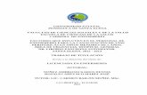 UNIVERSIDAD ESTATAL PENÍNSULA DE SANTA ELENA …repositorio.upse.edu.ec/bitstream/46000/989/1... · - Procedimiento o Técnica para la canalización de vias periféricas 23 - Material