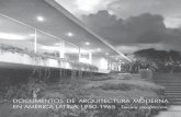DOCUMENTOS DE ARQUITECTURA MODERNA EN AMÉRICA LATINA …americat.barcelona/uploads/20111129/doc_arq_moderna_vol_3.pdf · desarrollo de la Arquitectura Moderna en América Latina.
