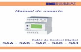 SAA - SAB - SAC - SAD - SAJ - disibeint.com · significa que la opción es válida para todas ellas. ... Este manual es válido para los modelos SAA, SAB, SAC, SAD y SAJ. Como quiera