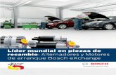 Líder mundial en piezas de - es.bosch-automotive.comes.bosch-automotive.com/media/parts/brochures_1/starters_and... · f Cambio del 100% de los componentes ... de remanufacturación