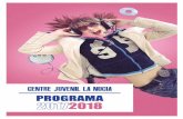 programa 2018 - Ayuntamiento de La Nucía · GUITARRA ELÉCTRICA Y BAJO Escuela de Música Moderna Dirige: Román Rodríguez ... NiÑos/JÓveNes - eNCuesta CUéNTANOS …
