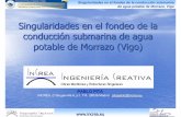 Singularidades en el fondeo de la conducción submarina de ... · Singularidades en el fondeo de la conducción submarina de agua potable de Morrazo, Vigo Singularidades en el fondeo