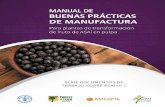 MANUAL DE - fan-bo.org · la Carta de Acuerdo para el Fortalecimiento de la Asociación Integral de ... Manual de Buenas Prácticas de Manufactura ... • Eviten el albergue de roedores