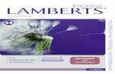 LAMBERTS · Mixedema primario Miastenia Grave Púrpura ... ya que les proporciona el azufre necesario para la regeneración del tejido ... Los Probióticos son bacterias