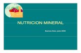 NUTRICION MINERALNUTRICION MINERAL - ISEAcursosagropecuarios.org.ar/Alumnos/Material-de-Estudio/... · – Hojas de color rojo bronceado ó púrpura ... FIJACION BIOLOGICA DEL NFIJACION
