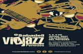 7, 8, 9 DE VILAFRANCA DEL PENEDÈS - vijazzpenedes.comvijazzpenedes.com/.../2017/06/Programa-Vijazz-2017.pdf · Concert de jazz amb el quartet Quadrivium: Xavi López (Saxòfon),
