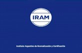 Qu© es IRAM? - idits.org.ar .baliza identificatoria (IRAM 10005 parte 2) que indique en el extremo
