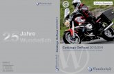 Catálogo OnRoad - Wunderlich Colombia · Editorial Apreciados amigos motociclistas: Un interesante aniversario está en puerta. Han trans-currido 25 años desde que en Wunderlich