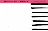 MÚSICA DE CAMBRA 2018 2019 - auditori.cat · Schubert: Der Fischer D.225, Viola D. 786, Du liebst mich nicht D.756, Verklärung D. 59, Atys D. 585, Der blinde Knabe D. 833, Die ...