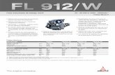 FL 912/W · FL 912/W Para maquinaria de trabajo móvil 24 - 82 kW a 1500 - 2500min-1 China Nivel II Motores W con inyección en precámara para la reducción de emisiones.