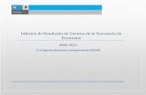 2006‐2012 - Secretaría de Economía - Inicio · 2014-12-03 · Informe de Rendición de Cuentas de la Secretarı́a de Economı́a 2006‐2012 11.4 (Aspectos financieros y presupuestarios)