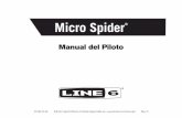 Manual Line6 Micro Spider.pdf - media.djmania.net · mantenimiento debe realizarlo personal técnico ... Gira uno de estos mandos para aplicar fantásticos efectos a la guitarra,