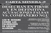 AÑO 3 / NÚMERO 43 MÉXICO / julIO 2010. desechan en firme … · vs. compañero ngu Pág. 5 mineros y electricistas crearán frente nacional de sindicatos Pág. 16 promueve el sindicato