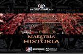 MAESTRÍA HISTORIA - Centro de Estudios Peruanosestudiosperuanos.ucsp.edu.pe/wp...28-02-2015_maestriaenhistoria... · conciencia de las implícitas precomprensiones asumidas del contexto