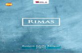 Rimas - ISLA Spanish School .La obra Rimas fue escrita por el autor Gustavo Adolfo B©cquer. Aunque
