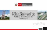 El Marco Macroeconómico Multianual 2017-2019 y la Política ... Presentacion MEF.pdf · El sistema tributario peruano presenta una mala combinación: altas tasas impositivas, una