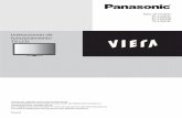 Instrucciones de funcionamiento TV LCD T… · Instrucciones de funcionamiento TV LCD Gracias por adquirir este producto Panasonic. Lea detenidamente estas instrucciones antes de
