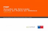 Estudio de Mercado Leche en Polvo en México - prochile.gob.cl · Formato envasado: materiales (reciclado, ... importación de leche, en la cual destina un 50% a LICONSA, programa