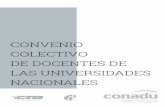 CONVENIO COLECTIVO DE DOCENTES DE LAS ... - …conadu.org.ar/wp-content/uploads/CCT-completo.pdf · PRÓLOGO A LA PRIMERA EDICIÓN (2014) Ni más, ni menos. Un Convenio Colectivo