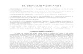 EL CONCILIO VATICANO I - bloc.mabosch.infobloc.mabosch.info/wp-content/uploads/2012/09/3.7.4.5 CONCILIO... · inaugura entonces la era dogmática del «nuevo catolicismo», ... evangélico