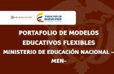 PORTAFOLIO DE MODELOS EDUCATIVOS FLEXIBLESaprende.colombiaaprende.edu.co/sites/default/files/naspublic... · Una evaluación, que permite revisar y sistematizar los aprendizajes ...