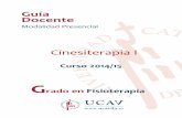 Guía Docente - Universidad Católica de Ávila · - Mecanoterapia, Suspensoterapia y poleoterapia. Actividades formativas Horas de trabajo del alumno por tema Presencial Actividad