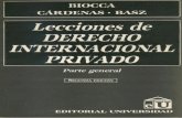 Se terminó de imprimir en el mes de agosto de 1997, · biocca - cÁrdenas - basz lecciones de derecho internacional privado parte general segunda edición editorial q¡ universidad