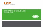 CUIDADO DE SUELOS - ICE Chemicalicechemical.com/CuidadodeSuelosWeb.pdf · CRISTALIZADORES / Crystallizers ICE VITRE P 5 kg / Ref. 0420945 CRISTALIZADOR EN ... Low foaming degreaser