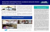 BOLETÍN INFORMATIVO CLÍNICO-MALVA-ROSAclinicomalvarrosa.san.gva.es/documents/4084047/4233080/Boletín... · dio en mayo de 2012, dónde se ofreció la posibilidad a 72 enfermos