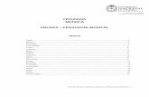 Repertorio PEDAGOGÍA MUSICAL - admisiones.unal.edu.co · Una danza de las SUITES para LAÚD o GUITARRA barroca: Bach, Weiss, Sanz ... Johann Sebastian Bach; ... 1007 a 1012 de J.