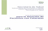 Secretaría de Salud - cenetec.gob.mx · Presentación La información contenida en las Guías de Equipamiento desarrolladas en el Centro Nacional de Excelencia Tecnológica en Salud