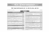 Cuadernillo de Normas Legales · Directorio de la Autoridad Portuaria Nacional a Guatemala ... 2012-MP-FN.- Dan por concluidos ... Rectiﬁ can el Organigrama