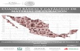Cuadro Básico y Catálogo de Material de Curación · 2017-12-14 · Cap. 21 J. Martín Hernández Maldonado . ... GINECOLOGÍA Y OBSTETRICIA ... 19 PAÑALES ...